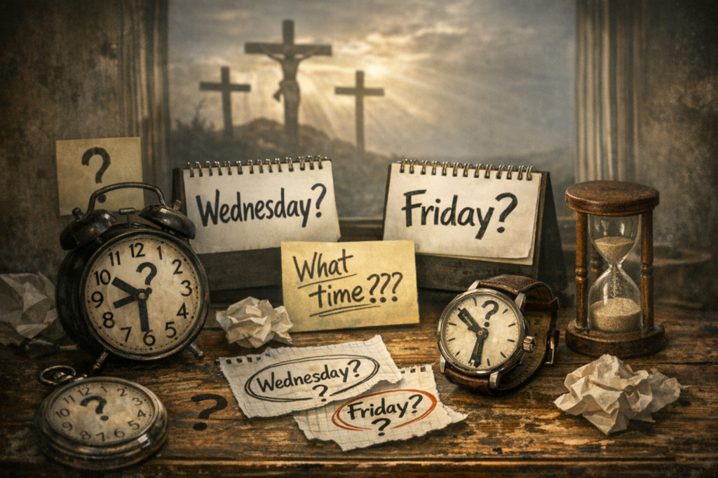 When did the crucifixion happen?